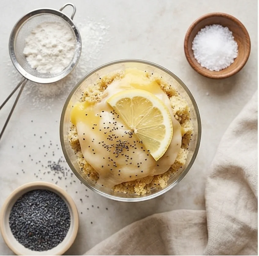 Lemon Poppy Seed Muffin Parfaits